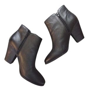 Jessica Simpson Kirblin Black Ankle Booties Women's Heeled Booties Size 10